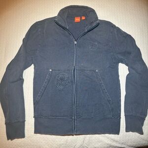 Hugo boss men’s blue zip up